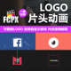FCPX插件时尚 粒子LOGO标志短视频自媒体vlog片头预设模板支持M1