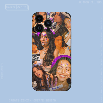 ins娅娅Olivia Rodrigo海报剪贴画大头贴头像适用于苹果17小米17红米华为荣耀OPPO手机壳液态硅胶软壳