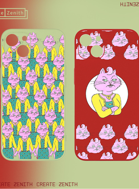 马男波杰克卡罗琳公主   适用于苹果17小米17华为荣耀OPPO手机壳全包硅胶软壳