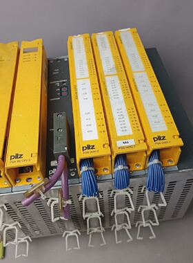 Pilz Rack Complete PSS PS 24V  PSS SB CPU3  PSS DI20 Z  PSS