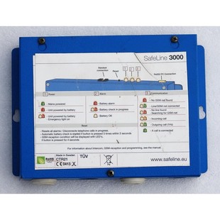 3000 WITH SURFACE MOUNTING STATION ALARM SAFELINE BUTT VOICE