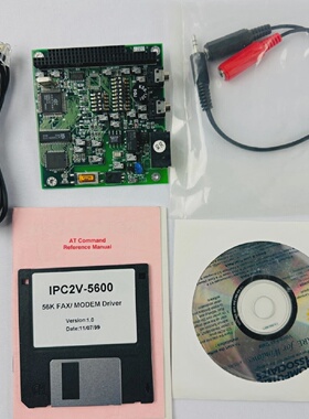 3J Tech IPC2V5600 PC104 Addon Modem Card