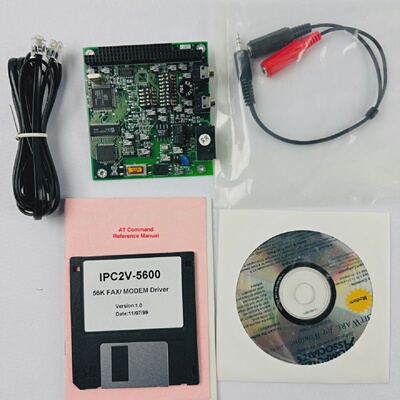 3J Tech IPC2V5600 PC104 Addon Modem Card