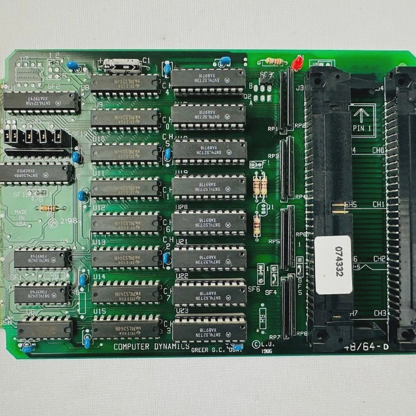 Computer Dynamics PIO4864D Parallel Input Interface Board