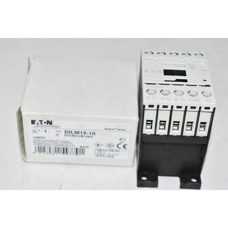 全新 Eaton Cutler Hammer XTCE012B10AD DILM12-10 接触器 120VD