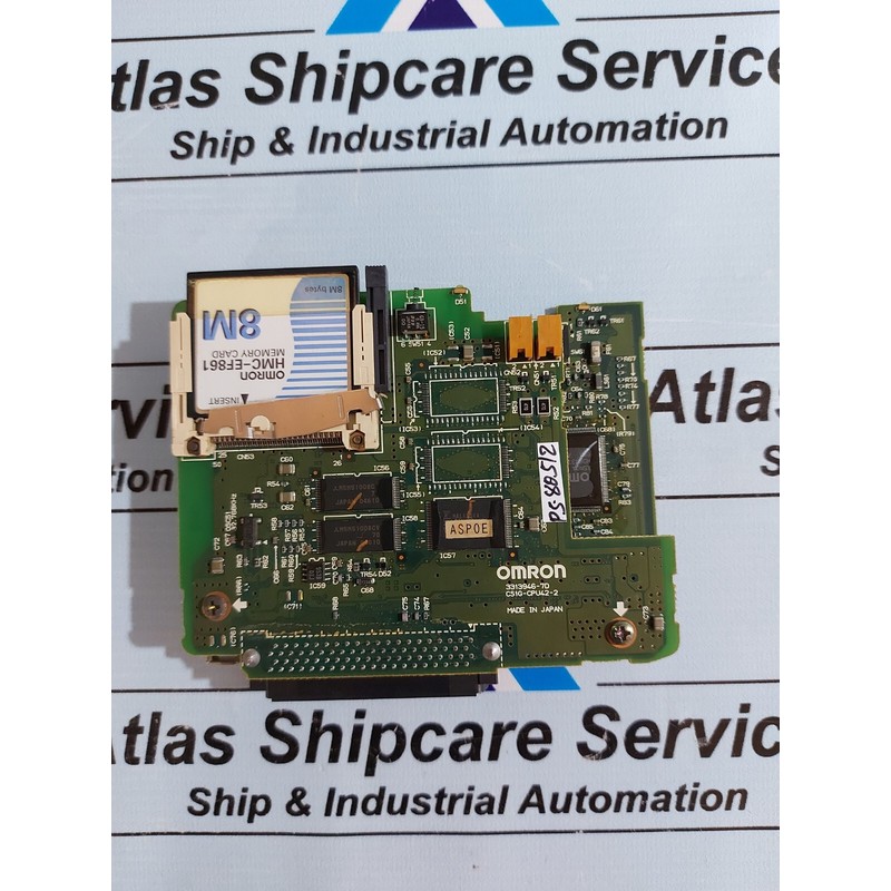 Omron 3313946-7D CS1G-CPU42-2 Placa de Circuitos