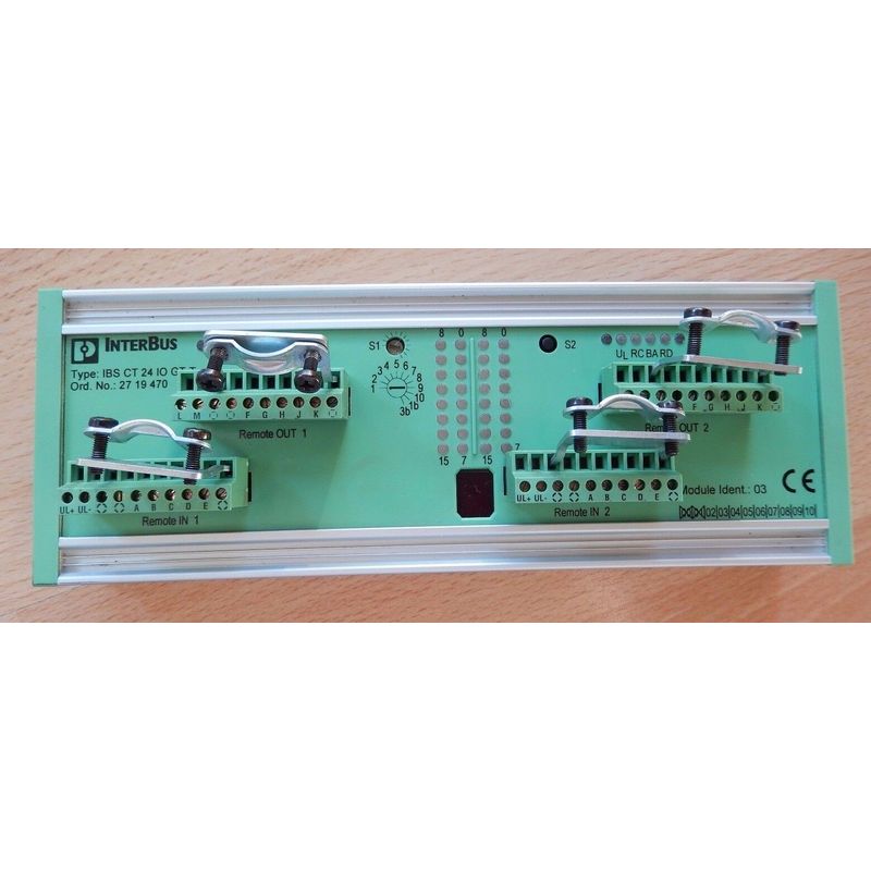 Phoenix Contact InterBus IBS CT 24IO GT-T, 2719470