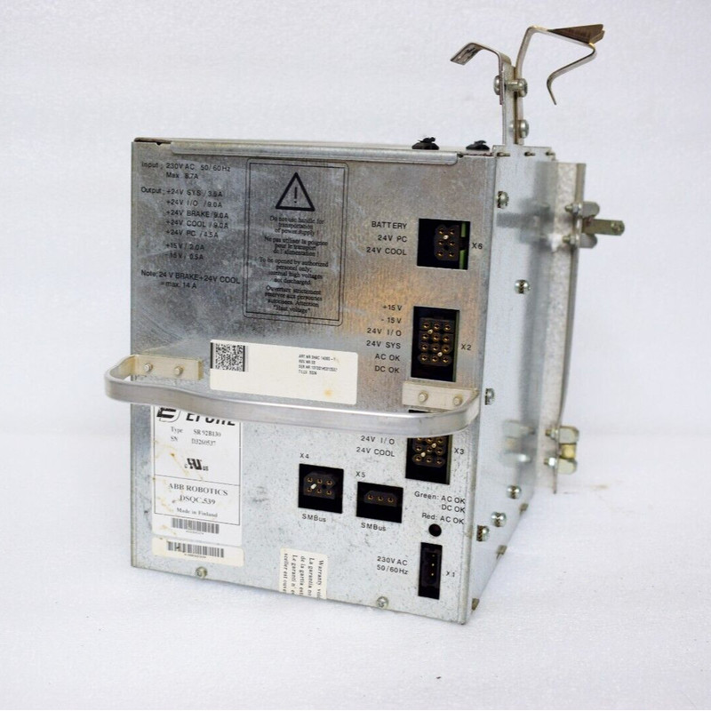 EFORE SR 92B130 电源设备 ABB ROBOTICS DSQC 539 3HAC 14265-1
