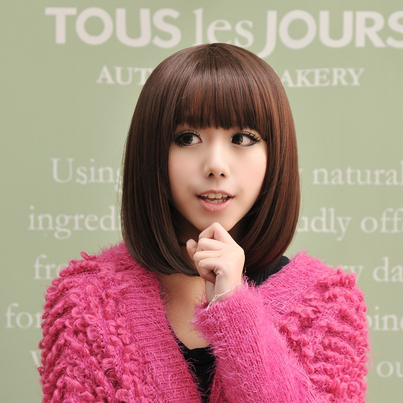 Perruque cheveux raides Court - Ref 2613021 Image 4