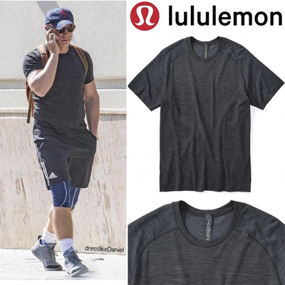 丹叔同款健身短袖lulu雷蒙训练服Metal Vent Tech 2.0运动T恤