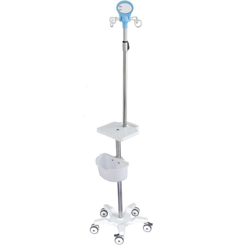 包邮不锈钢输液架可调节移动式输液架点滴架伸缩输液泵架注射泵架