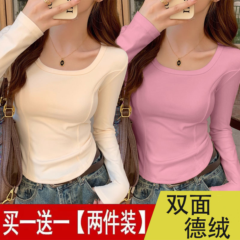 秋冬季小众时尚打底衫女