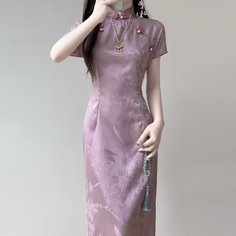 旗袍，画报夫人，满庭芳