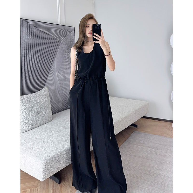 美洋MEIYANG 奥黛丽背带裤 阔腿拖地连体裤【夏凉70系列现货】