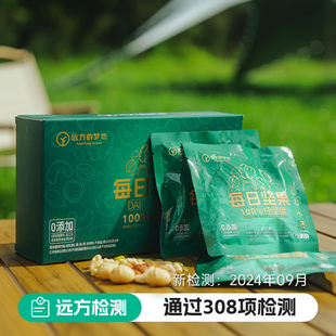 远方的梦想纯每日坚果核桃仁巴旦木开心果仁混合全坚果仁孕妇零食