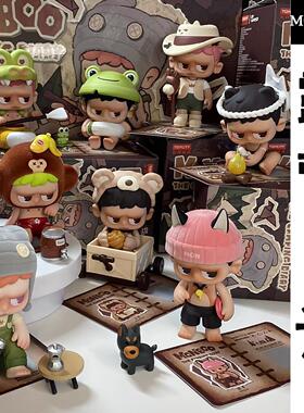 玩具城市MONBOO盲盒露营日记公仔模型玩偶女生摆件潮玩生日礼物