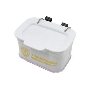 日本进口钓研饵料盒钓饵虾饵窝桶诱饵箱