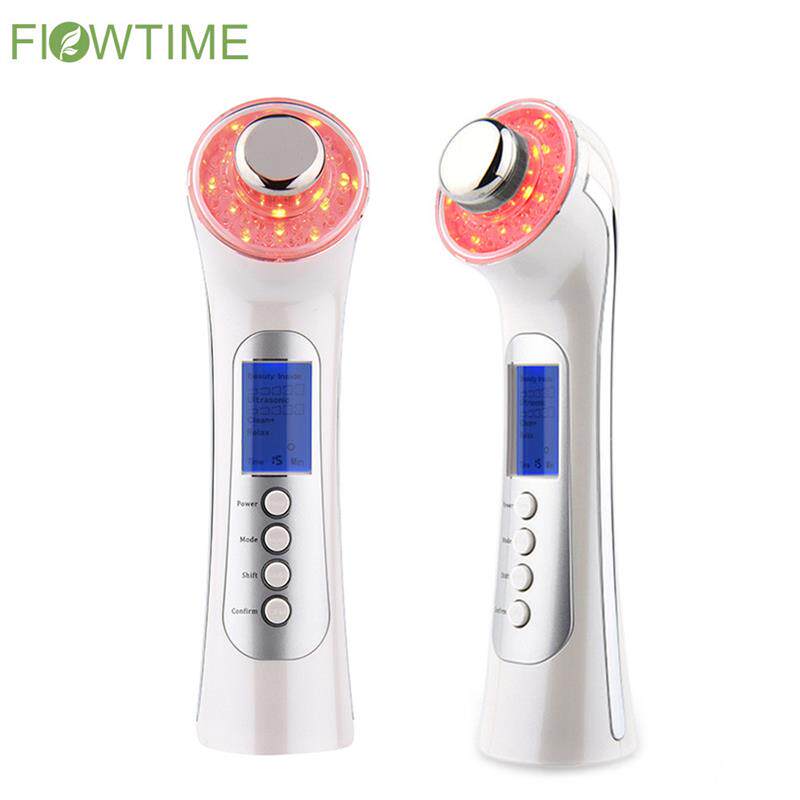 超声波彩光嫩肤仪 正负离子 导入导出仪 震动按摩 个人护理美容仪