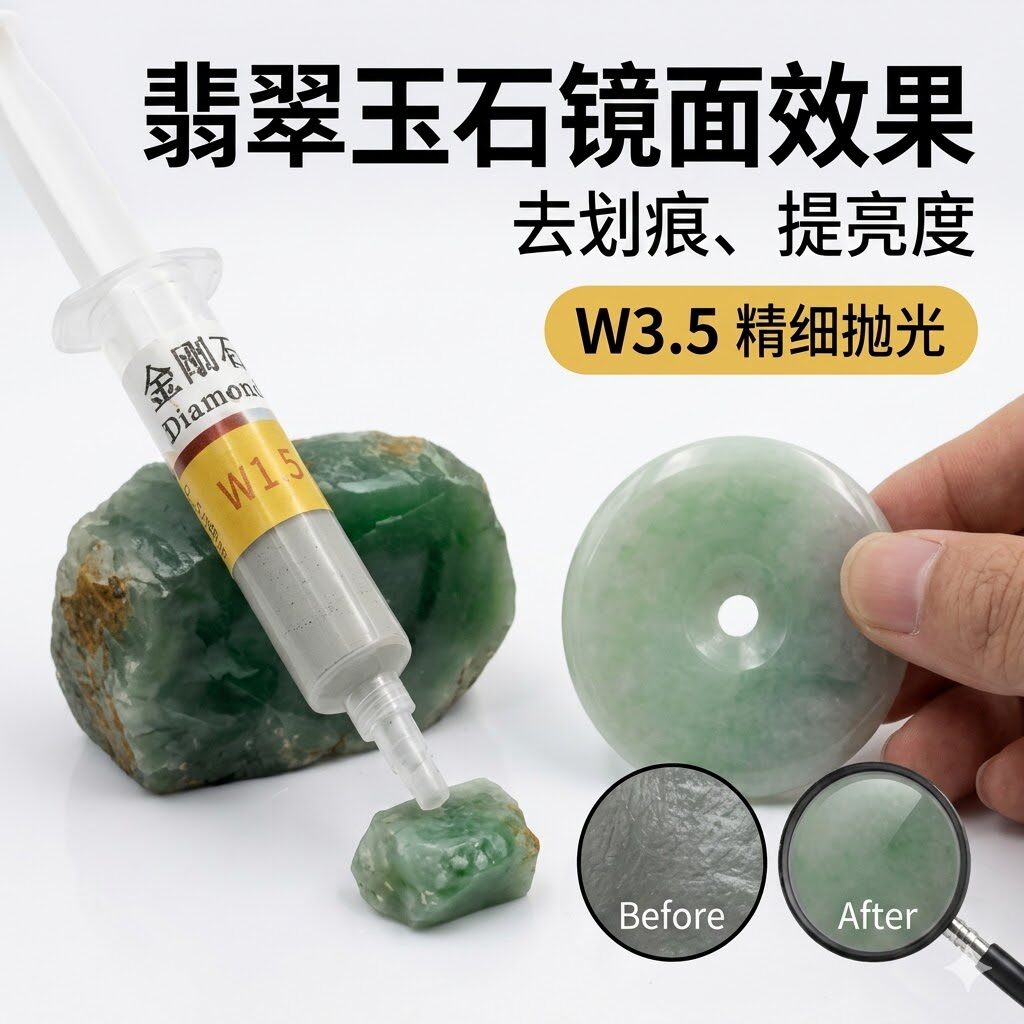 抛光膏玉石翡翠金属镜面划痕修复