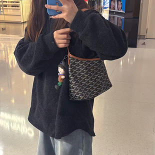 2026新款高级感真皮mini hobo腋下包女包Y纹单肩手提包轻奢小托特