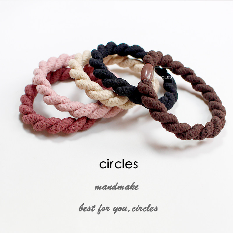 高弹不伤发百搭发圈多色可选