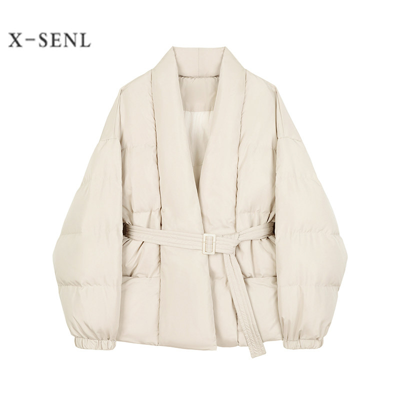 VEGA CHAN棉衣外套女时尚韩版2020秋冬新款收腰显瘦日系棉服棉袄|ruв категории упаковка, подарочная упаковка, 圣诞礼品包装 - от Buy2taobao.com для оказания профессиональной услуги покупки агента Taobao