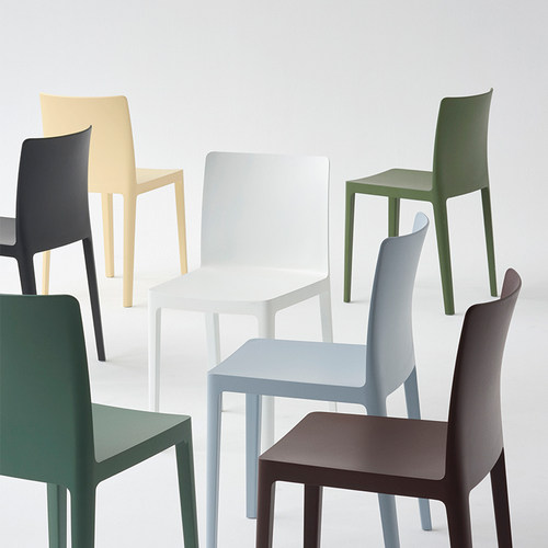 HAY塑料餐椅户外椅休闲椅北欧