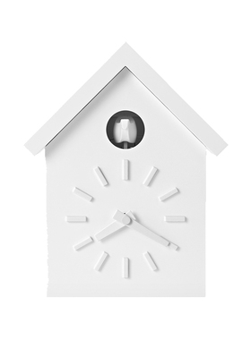 sort意大利MAGIS布谷鸟挂钟儿童北欧卡通报时钟简单时尚Cu-Clock
