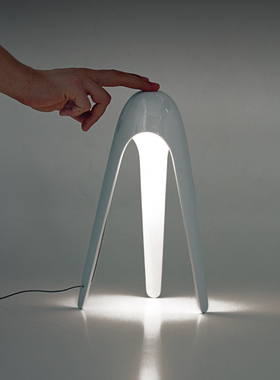 sort意大利martinelli luce现代简约台灯未来科幻感床头灯Cyborg