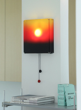 sort中国Triple Studio落日灯壁灯客厅卧室装饰氛围灯可升降调光