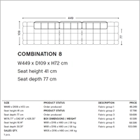 Комбинированная 8-длинная 449 заказано 8-12 месяцев