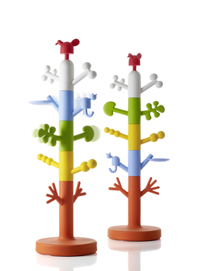 sort意大利MAGIS天堂树儿童衣架创意设计彩色衣帽架Paradise Tree