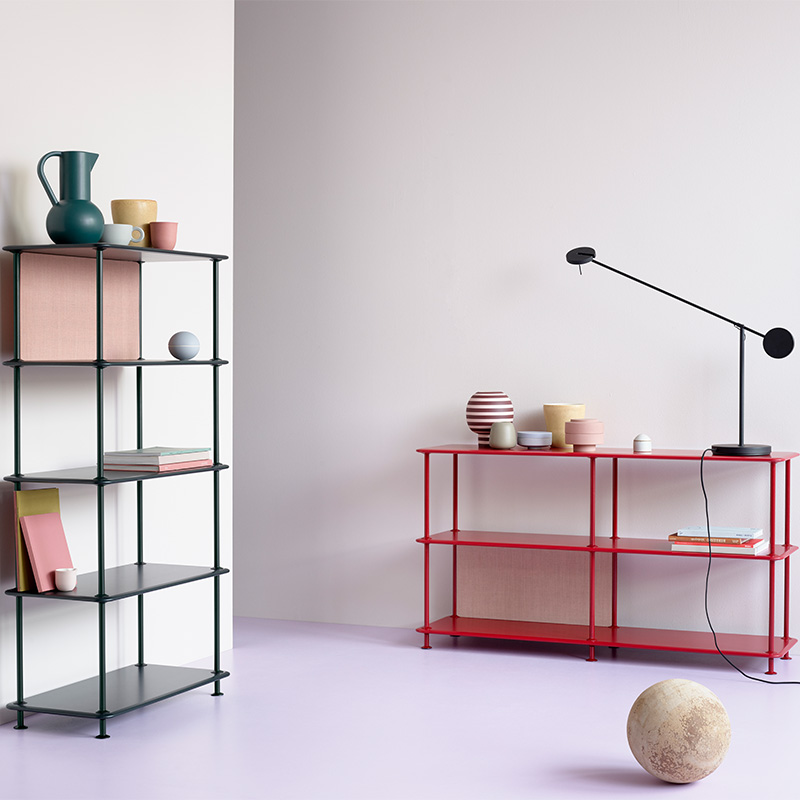 丹麦隔断餐边柜展示架子置物架