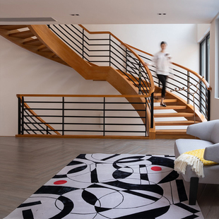 YORK sort法国Maison Dada羊毛地毯家用卧室客厅现代简约抽象NEW