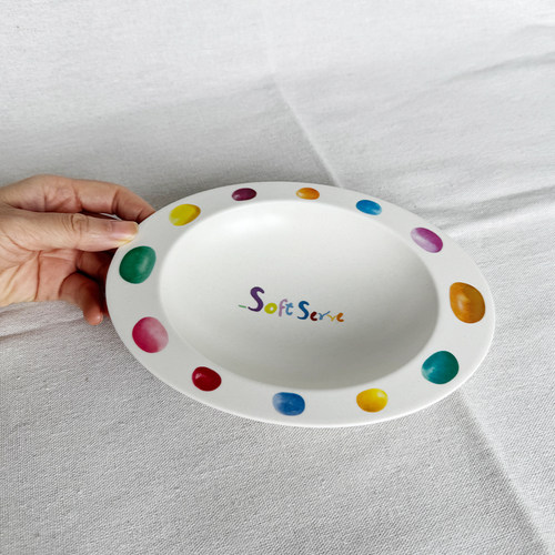 SoftServe竹纤维防摔儿童餐盘