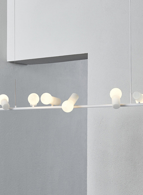 sort中国GYRO条形吊灯小鸟灯高显色可调光现代简约设计师Sparrow