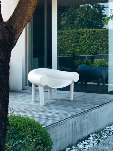 Сортировать итальянское магическое повседневное кресло Круг Круг Современное минималистское минималистское балкон балкон на открытом воздухе Sam Son Son