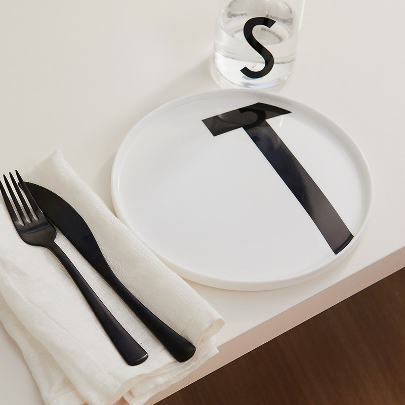 DESIGNLETTERS平盘骨瓷圆盘