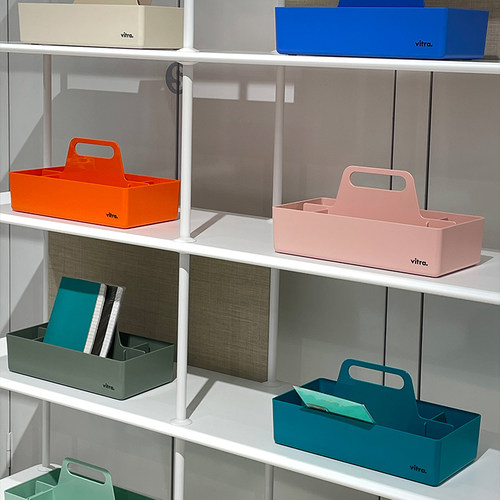 瑞士Vitra塑料工具箱收纳盒桌面