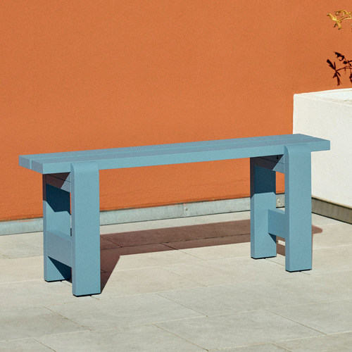 HAY拼色实木长凳复古换鞋凳北欧