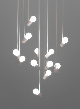 sort中国GYRO小鸟灯多头餐厅灯调光灯泡床头吊灯现代简约设计Dove