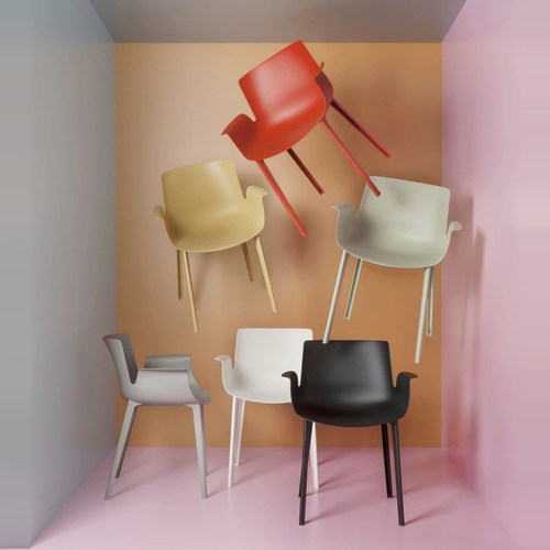 sort意大利kartell椅简约餐椅