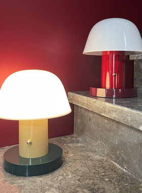 sort丹麦&Tradition蘑菇灯充电台灯触摸调光北欧创意装饰氛围JH27