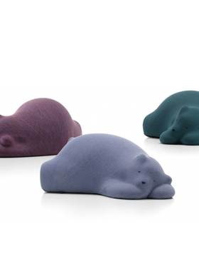 sort瑞士Vitra进口睡觉熊装饰摆件客厅艺术休闲坐垫Resting Bear