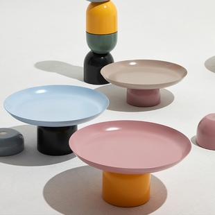 sort中国JZ几致Plato磁吸拼色托盘餐盘水果盘子北欧收纳装 饰摆件