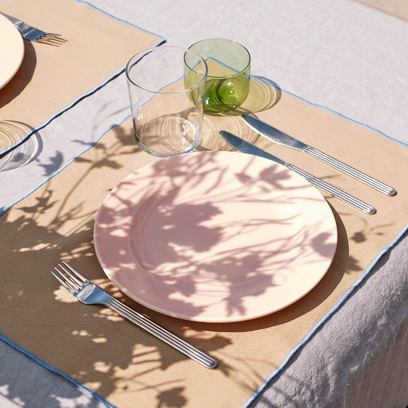 sort丹麦HAY棉质餐巾餐垫北欧简约设计布艺隔热垫CONTOUR NAPKIN