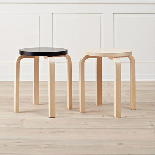 Artek芬兰进口k四脚圆凳北欧现代