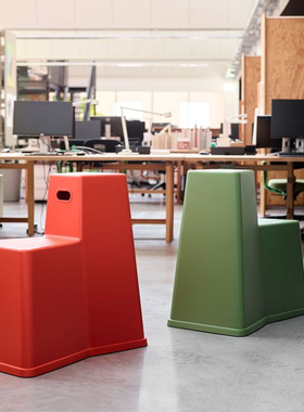 sort瑞士Vitra多功能台阶凳创意办公家用椅凳桌凳一体Stool-Tool