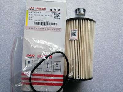 江淮骏铃V6V5V3江淮帅铃H330 Q3Q6国五柴油滤芯1105104E5233粗滤