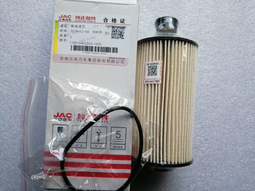 江淮骏铃V6V5V3江淮帅铃H330 Q3Q6国五柴油滤芯1105104E5233粗滤